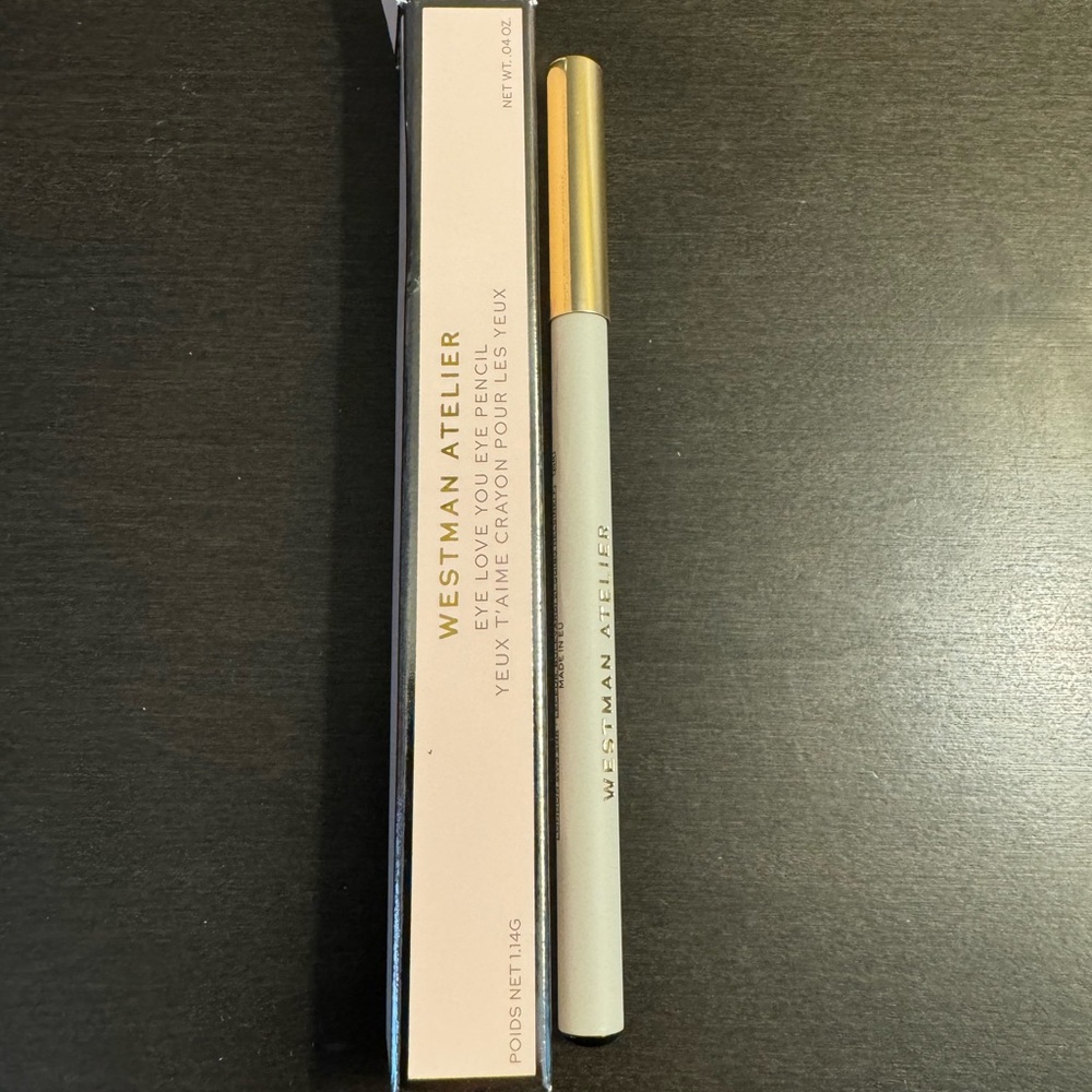Westman Atelier Eye Love You Eye Pencil Kohl Noir 1.1 g .04 oz Full Size NIB
